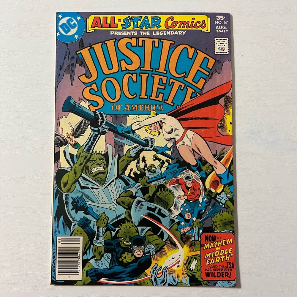 DC Comics All-Star Comics #67 August 1977 NS Bronze Age VF